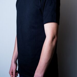 Unisex open shoulder T-shirt